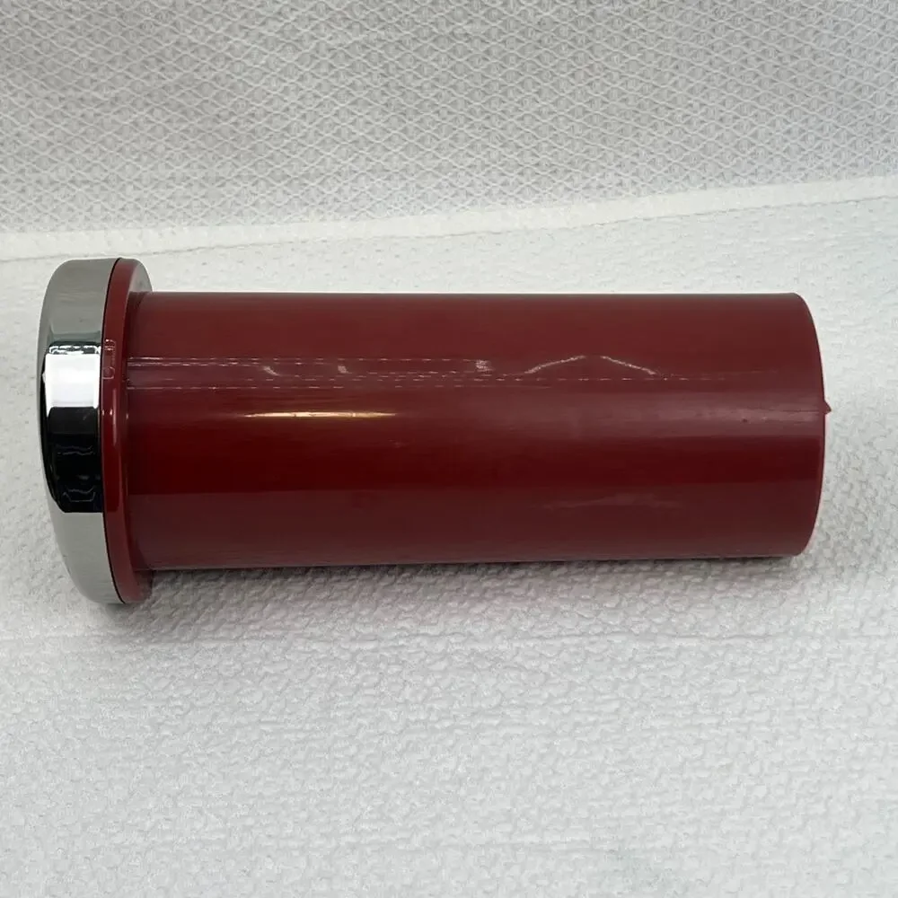 Jack LaLanne Fusion Juicer MT-1020 Food Pusher Plunger Red Chrome OEM Part
